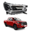 Farol Led Hilux Dianteiro Direito Toyota Hilux Rocco LED 2016-2024