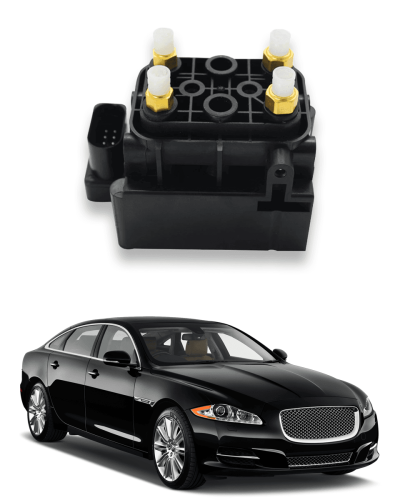 Bloco de Válvulas da Suspensão a Ar Jaguar Série XJ 2009-2016
